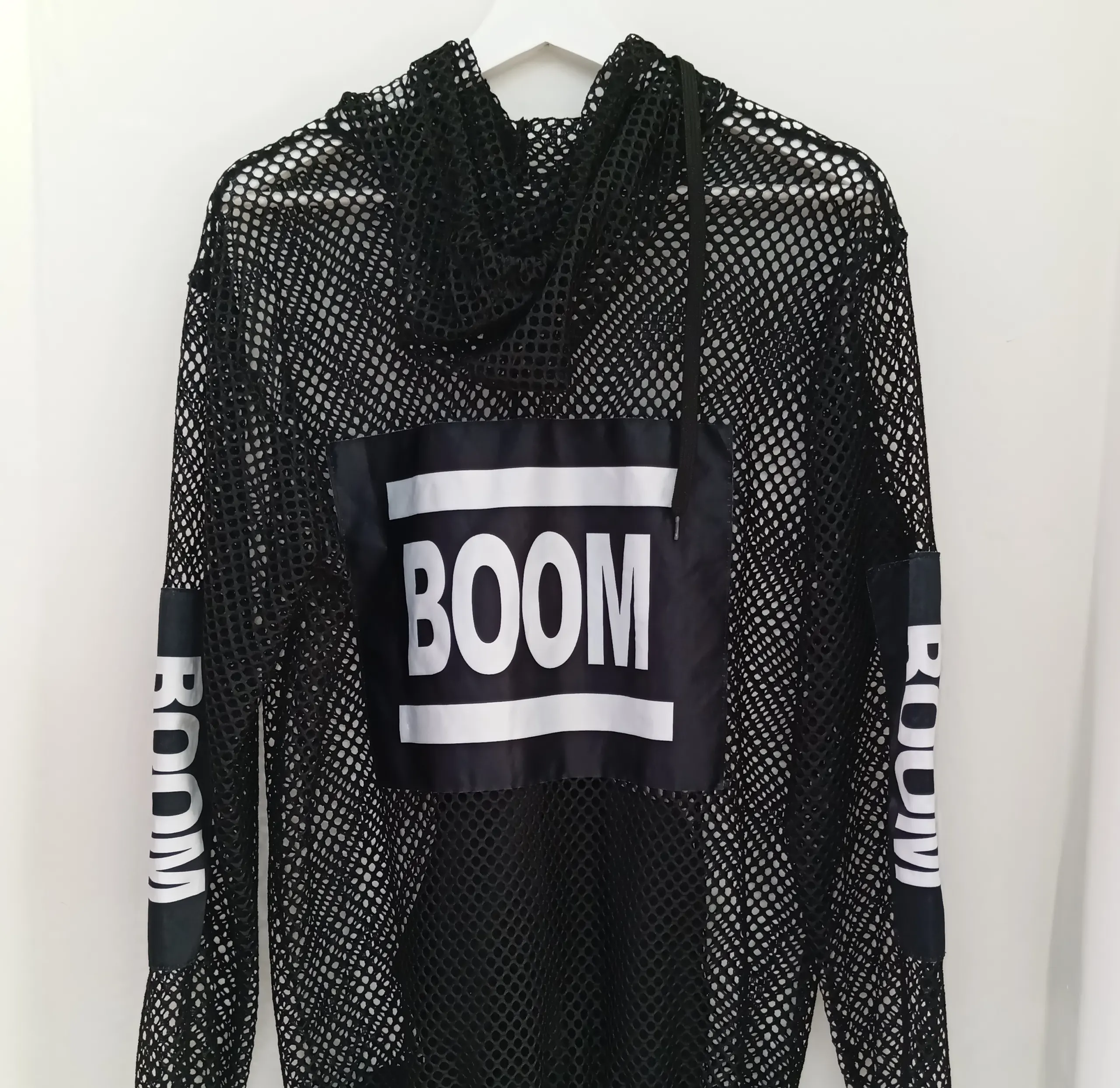 Imagen galería sudadera rejilla